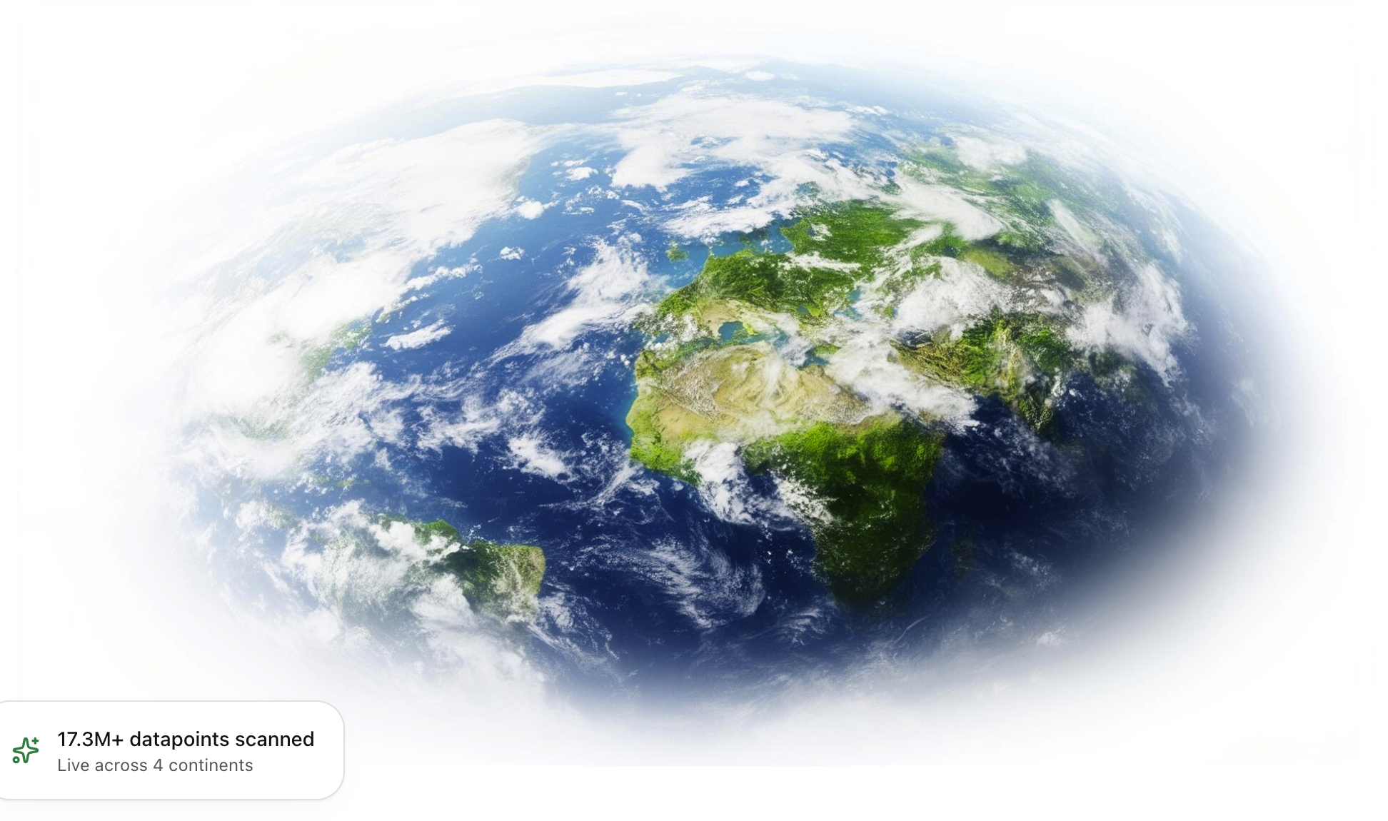 Earth from orbit