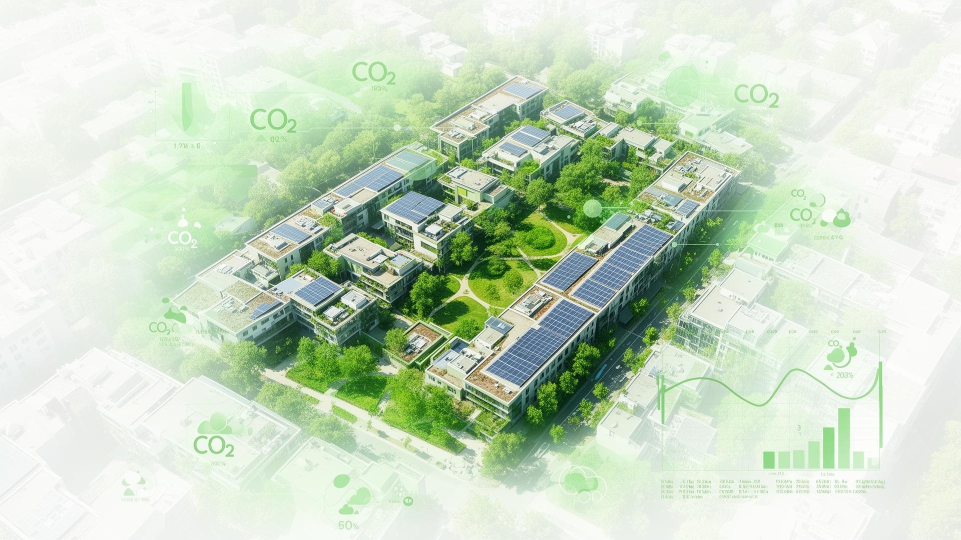 Satellite city scan with retrofit overlays