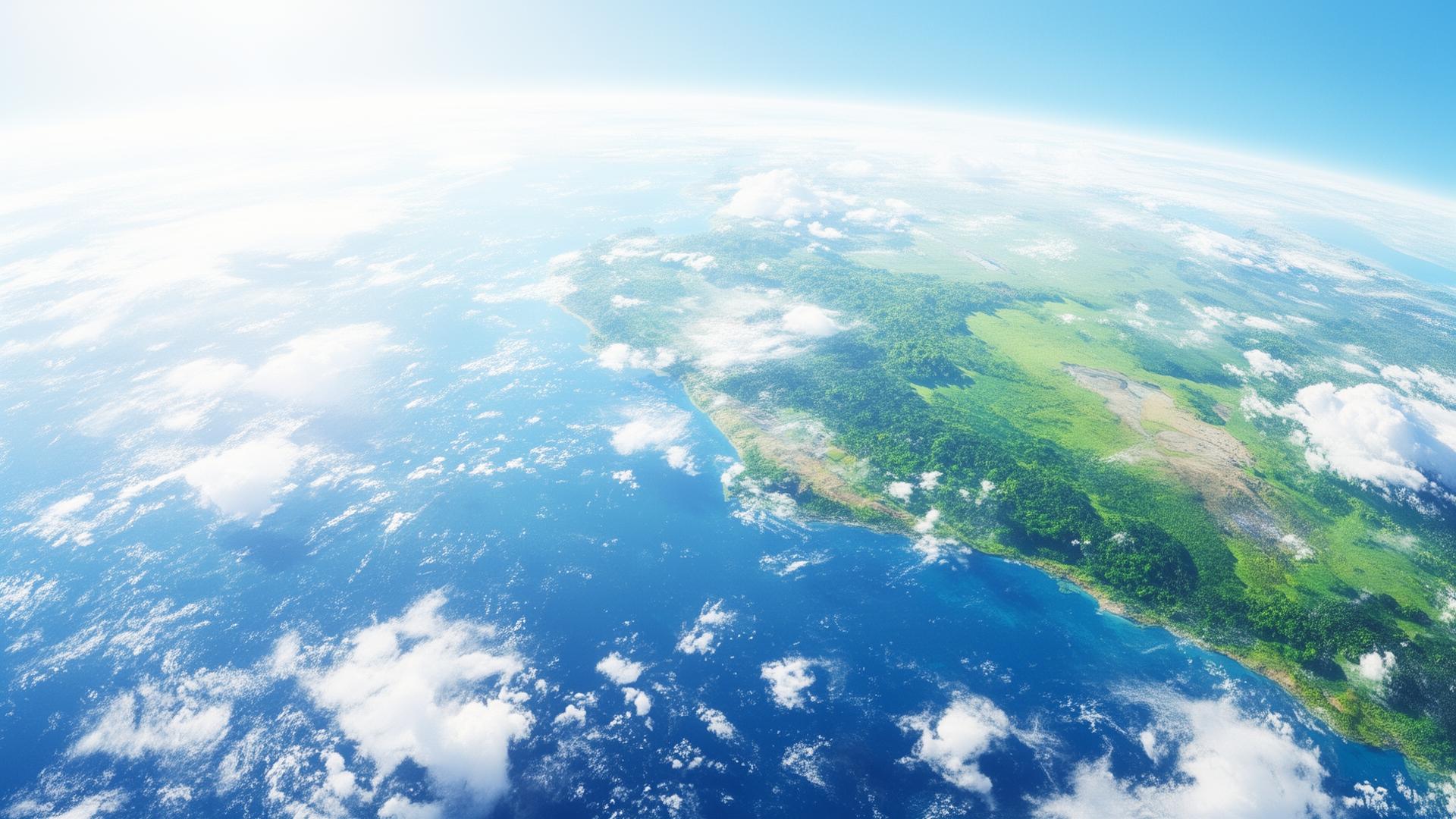 Planet Earth from orbit